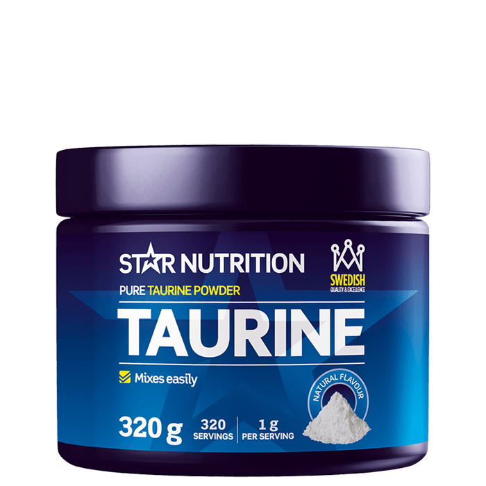 Taurine Aminosyror 320 g – från Star Nutrition – 149 kr – hos Bodystore