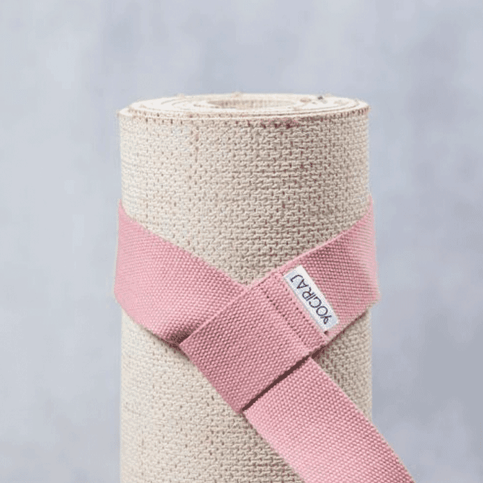 Mat Carry Strap, Heather Pink – från Yogiraj – 229 kr – hos Bodystore