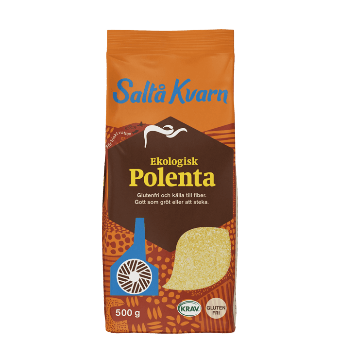 Polenta 500 g – från Saltå Kvarn – 45 kr – hos Bodystore