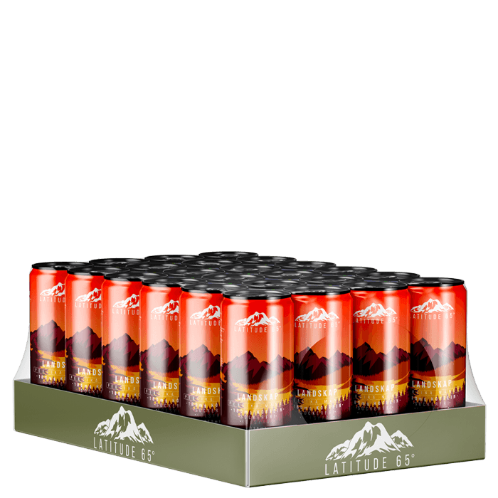 24 x Latitude 65 Energidryck 330 ml – från Latitude 65 – 399 kr – hos Bodystore