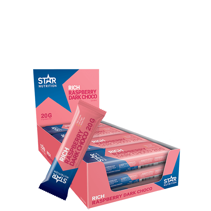 12 x Proteinbar 55 g – från Star Nutrition – 249 kr – hos Bodystore