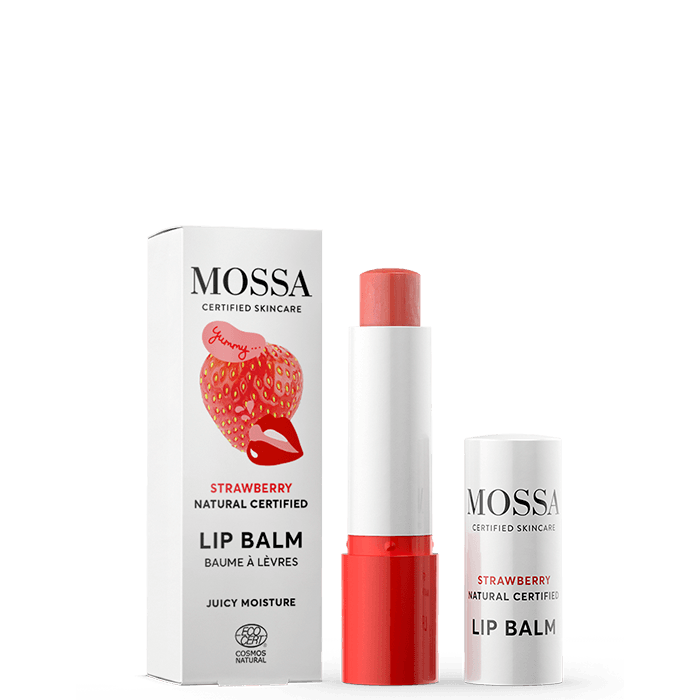 Läppbalsam Strawberry 4.5 g – från MOSSA – 69 kr – hos Bodystore