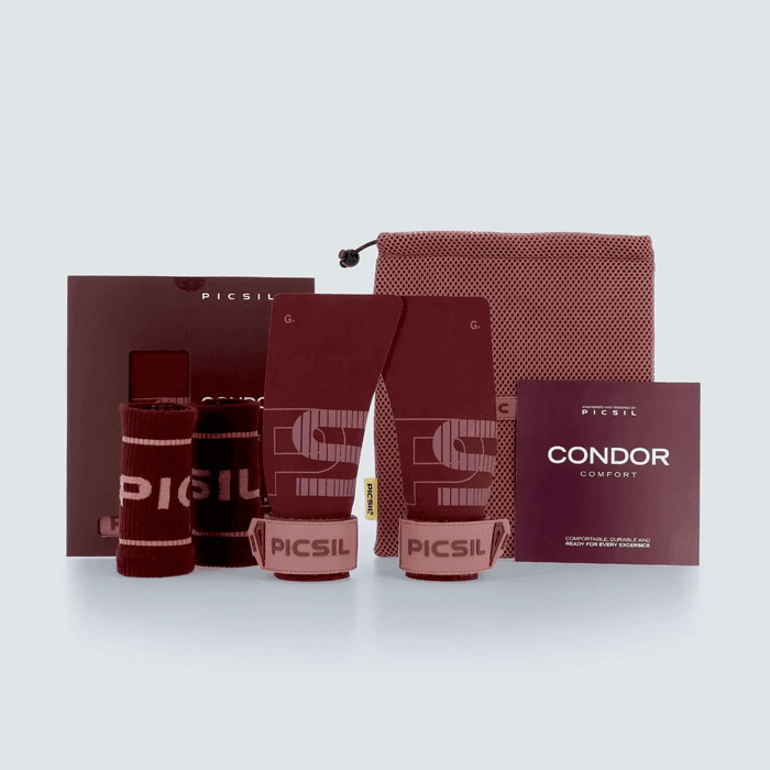 Condor Grips SS25 Burgundy – från Picsil – 599 kr – hos Bodystore