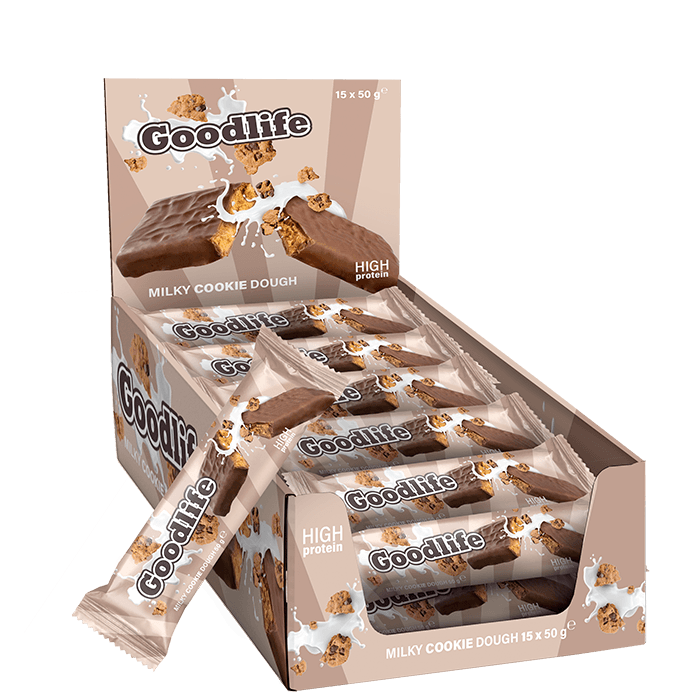 15 x Proteinbar 50 g – från Goodlife – 229 kr – hos Bodystore