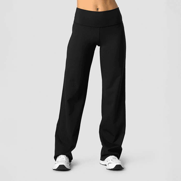 Nimble Straight Leg Pants, Black – från ICANIWILL – 799 kr – hos Bodystore