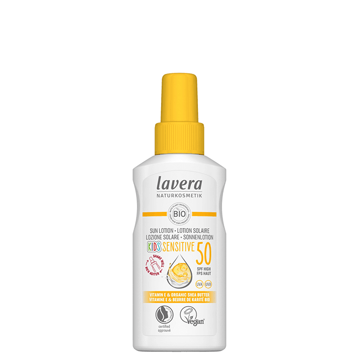 Solskydd Känslig Hud För Barn SPF 50 100 ml från Lavera – köp hos Bodystore