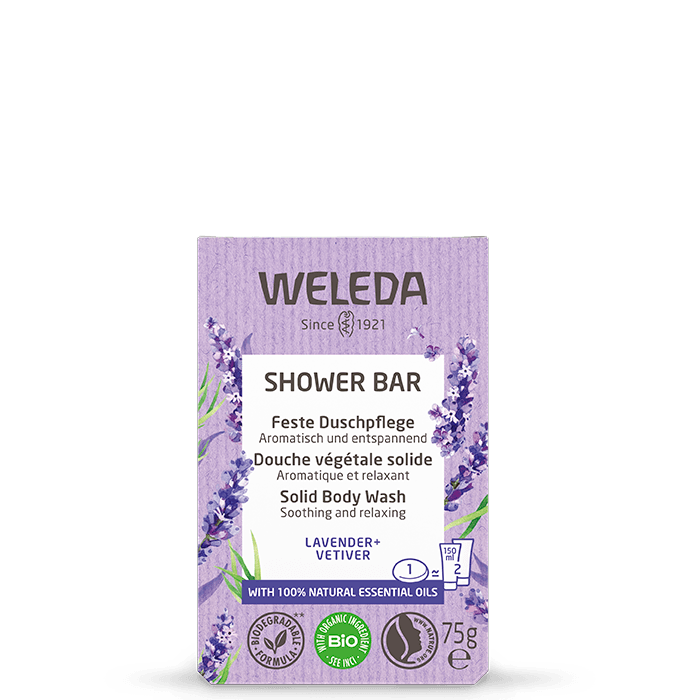 Duschtvål Lavendel 75 g – från Weleda – 67 kr – hos Bodystore
