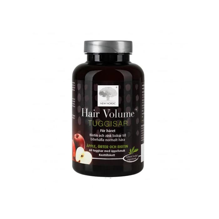 Hair Volume Tuggisar 60 tabletter – från New Nordic – 258 kr – hos Bodystore