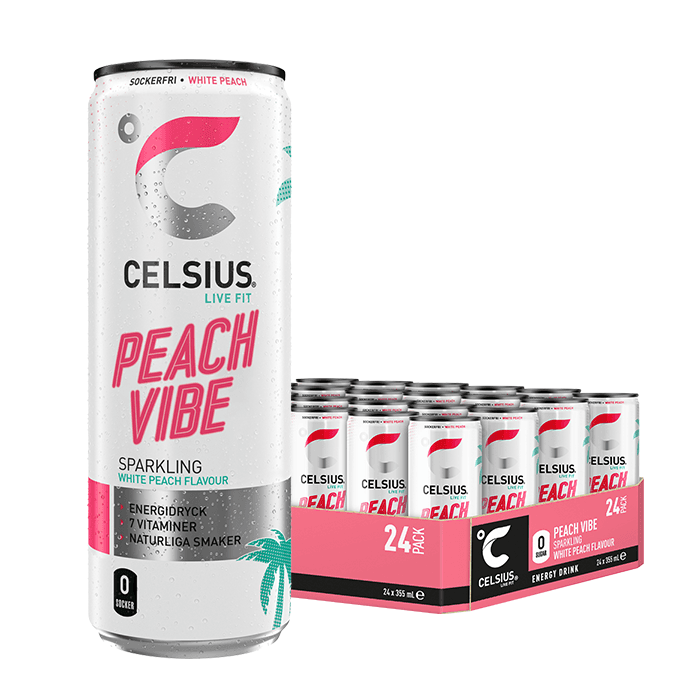 24 x Celsius, 355 ml 2 kr pant – från Celsius – 509 kr – hos Bodystore
