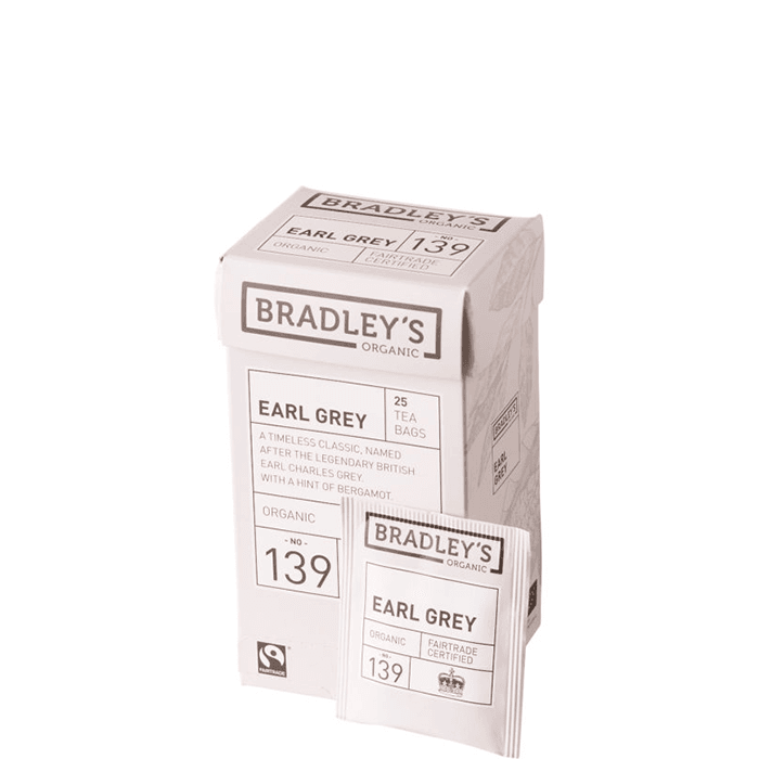 Svart Te Earl Grey 50 g – från Bradley´s – 65 kr – hos Bodystore