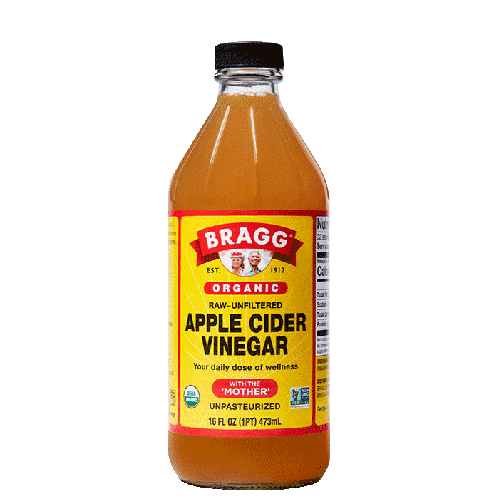 Ekologisk Äppelcidervinäger 473 ml – från Bragg – 119 kr – hos Bodystore