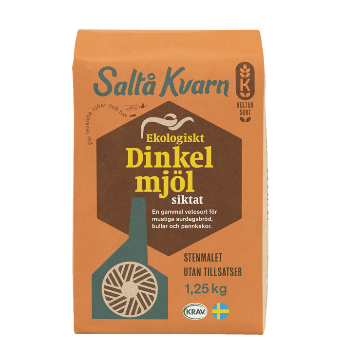 Dinkelmjöl Siktat 1,25 kg från Saltå Kvarn – köp hos Bodystore