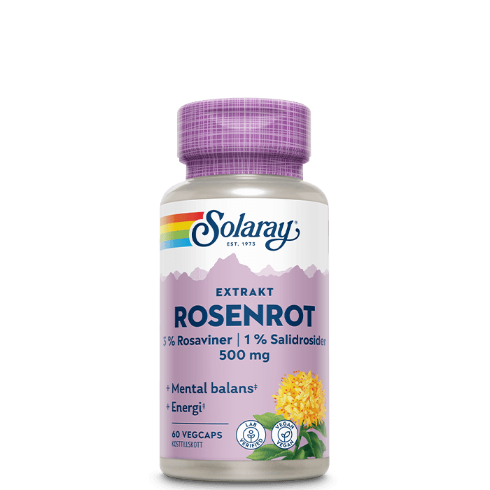 Rosenrot 60 kapslar – från Solaray – 339 kr – hos Bodystore