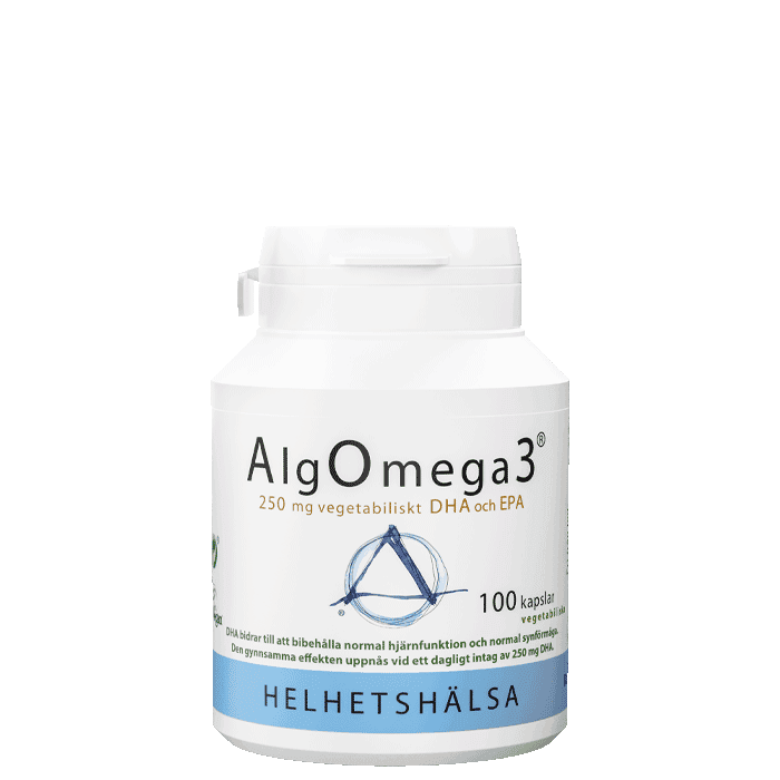AlgOmega3® 100 kapslar – från Helhetshälsa – 359 kr – hos Bodystore