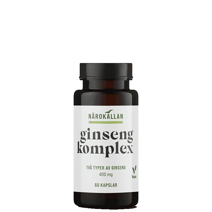 Ginseng Komplex 60 kapslar från Närokällan – köp hos Bodystore