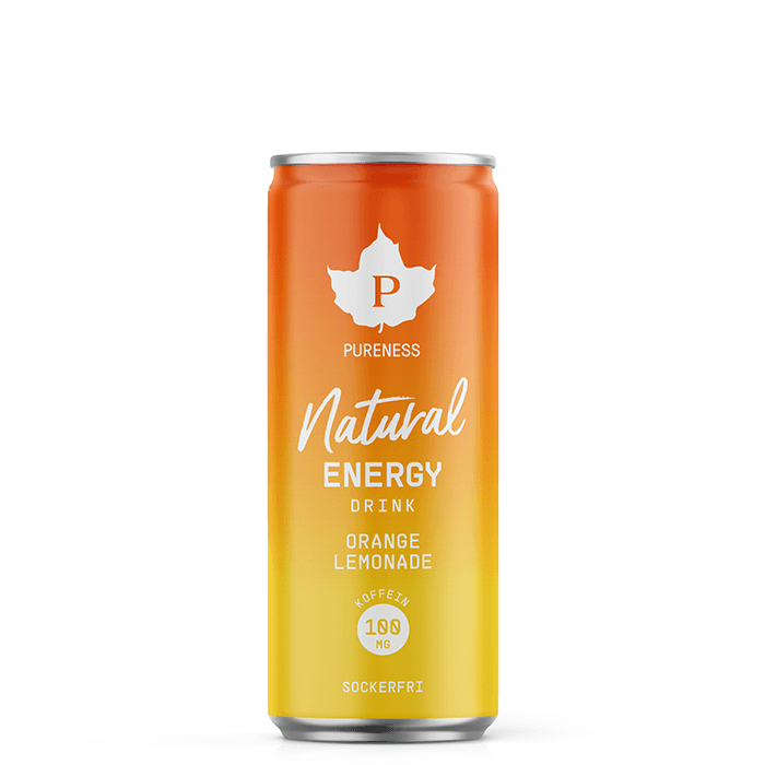 Natural Energidryck 330 ml Apelsin Lemonad – från Pureness – 18 kr – hos Bodystore