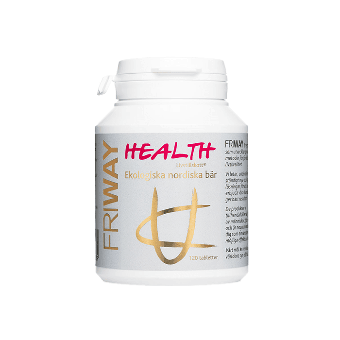 Health (Antioxidant) 120 tabletter – från Friway – 329 kr – hos Bodystore