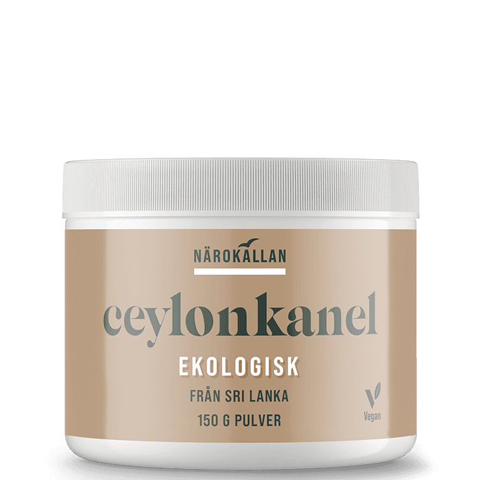 Ekologiska Ceylonkanel 150 g – från Närokällan – 129 kr – hos Bodystore