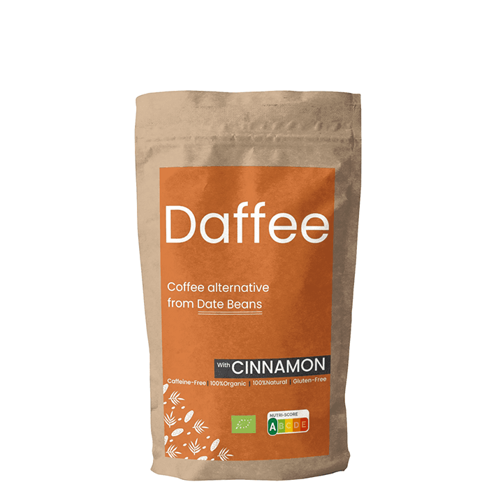 Koffeinfritt Dadelkaffe 250 g – från Daffee – 99 kr – hos Bodystore