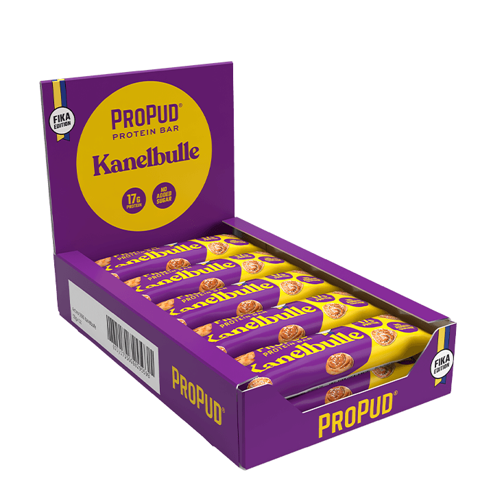 12 x Proteinbar 55 g – från ProPud – 309 kr – hos Bodystore