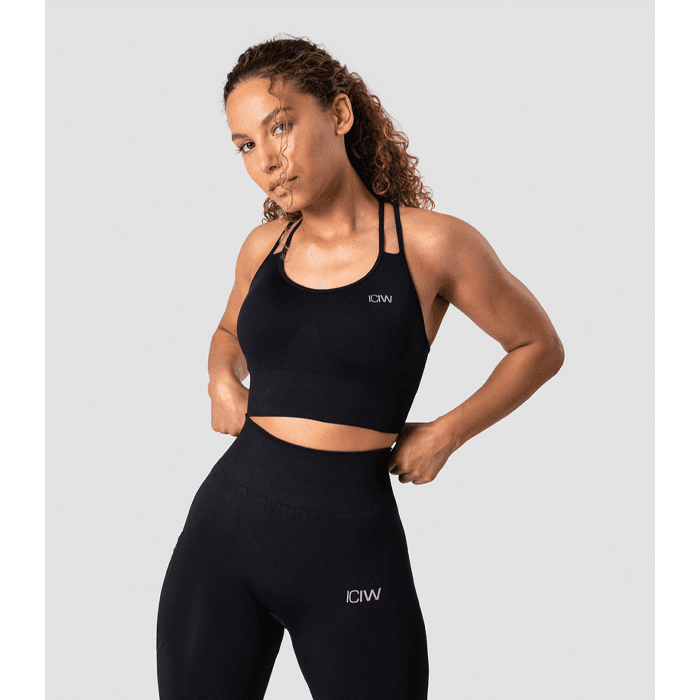 Define Seamless Sports Bra Svart – från ICANIWILL – 399 kr – hos Bodystore