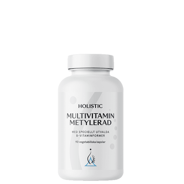 Multivitamin Metylerad 90 kapslar – från Holistic – 358 kr – hos Bodystore