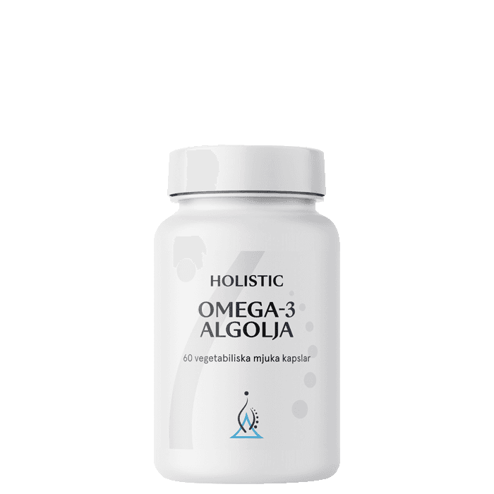 Omega-3 Algolja 60 kapslar – från Holistic – 198 kr – hos Bodystore