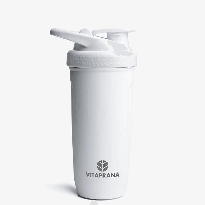 Vitaprana Stainless Steel Shaker White 900 ml – från Vitaprana – 149 kr – hos Bodystore