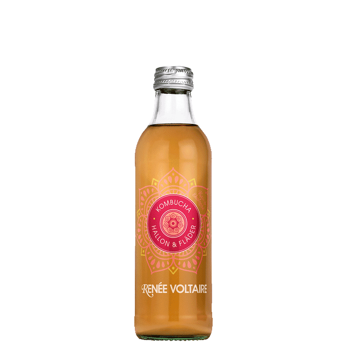Kombucha Hallon Och Fläder 275 ml – från Renée Voltaire – 37 kr – hos Bodystore