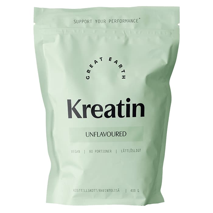 Kreatin 400 g från Great Earth – köp hos Bodystore