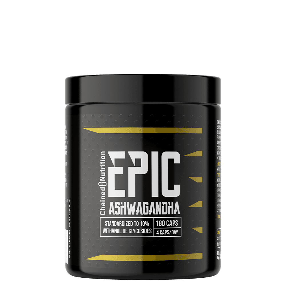 Epic Ashwagandha 180 Kapslar från Chained Nutrition – köp hos Bodystore