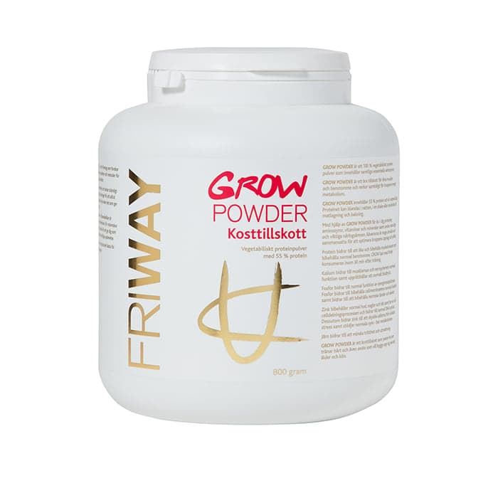 GROW Proteinpulver 800 g från Friway – köp hos Bodystore