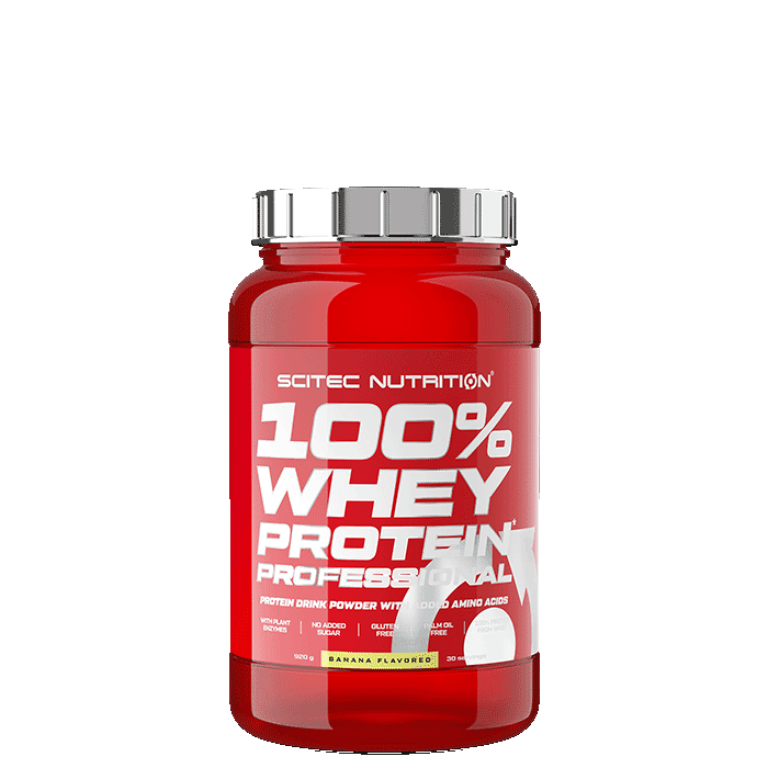 100% Whey Protein Professional 920 g – från Scitec Nutrition – 499 kr – hos Bodystore
