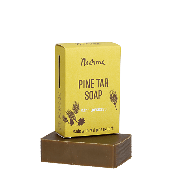 Pine Tar Tvål 100 g – från Nurme – 89 kr – hos Bodystore