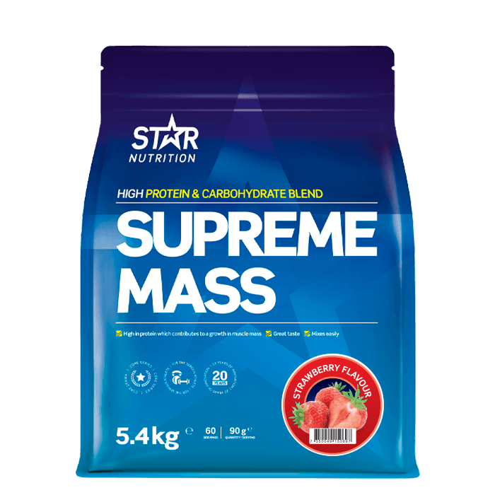 Supreme Mass Gainer 5400 g – från Star Nutrition – 799 kr – hos Bodystore