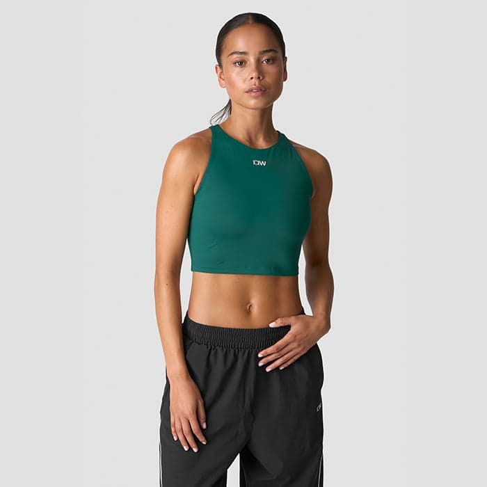 Contrast Träningstopp Grön från ICANIWILL – köp hos Bodystore