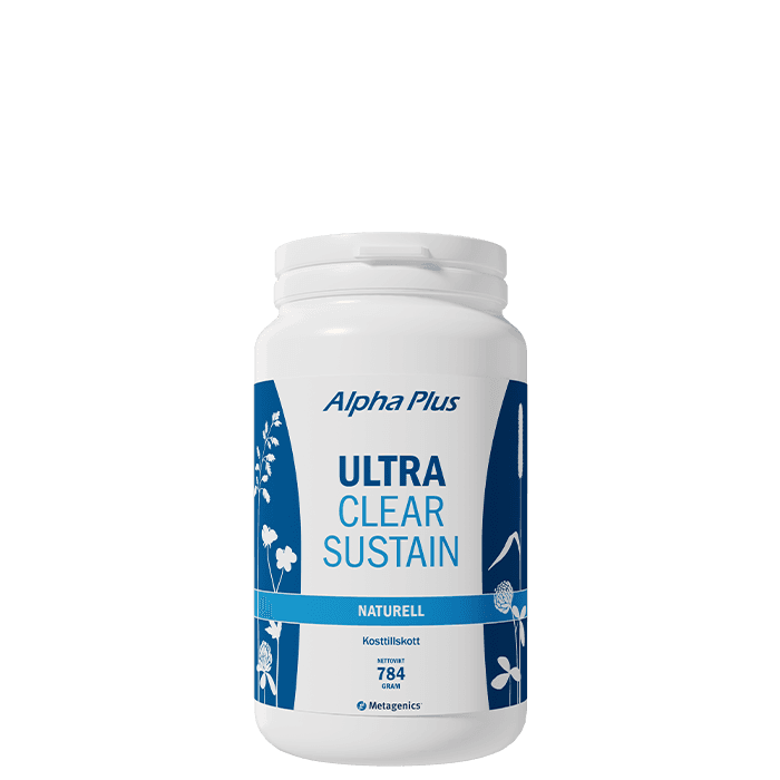Måltidsersättning Ultraclear Sustain Naturell 784 gram – från Alpha Plus – 659 kr – hos Bodystore