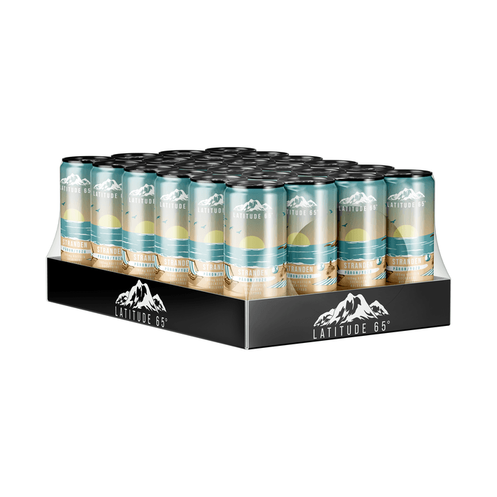24 x Latitude 65, 330 ml 2 kr pant – från Latitude 65 – 419 kr – hos Bodystore