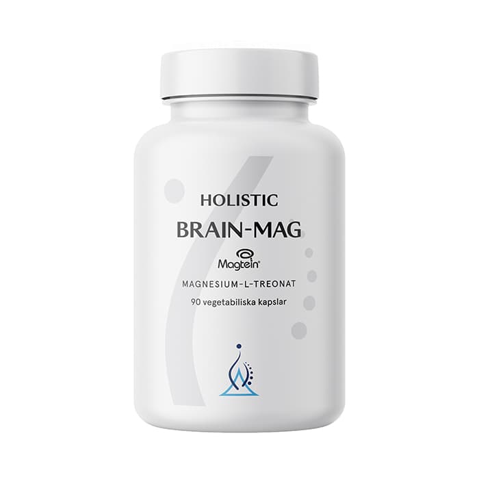 Brain-Mag Magnesium Magtein® 90 kapslar från Holistic – köp hos Bodystore