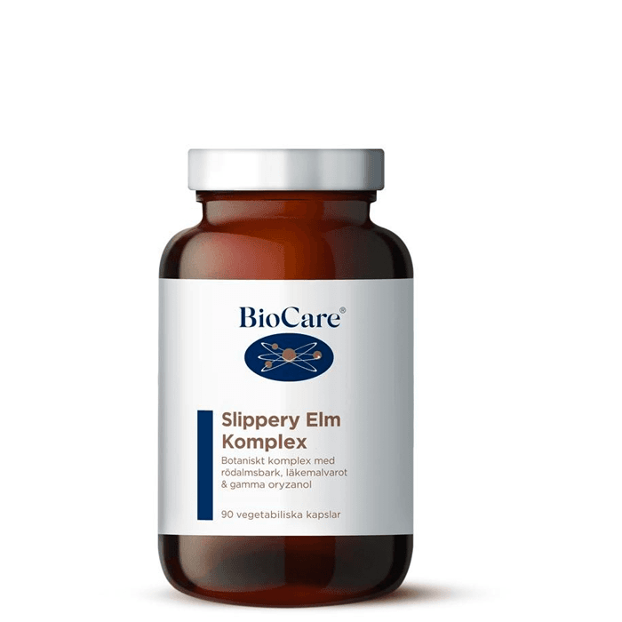Slippery Elm komplex 90 kapslar – från BioCare – 219 kr – hos Bodystore