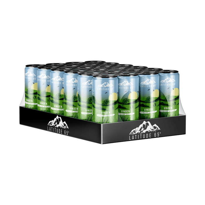 24 x Latitude 65, 330 ml 2 kr pant – från Latitude 65 – 419 kr – hos Bodystore