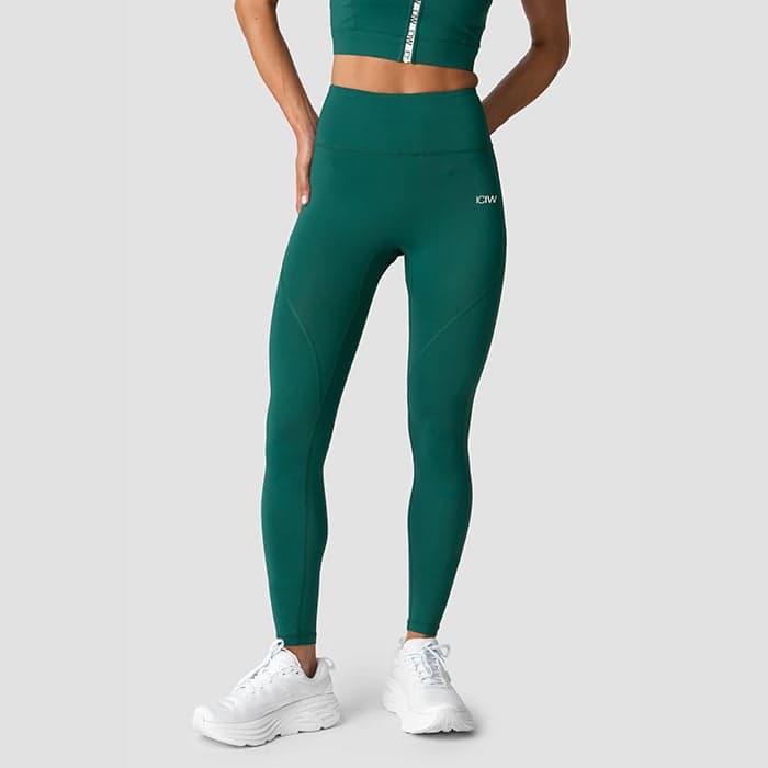 Contrast Tights Grön – från ICANIWILL – 360 kr – hos Bodystore