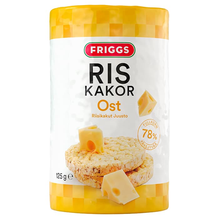 Riskakor 125 g från Friggs Health Food – köp hos Bodystore