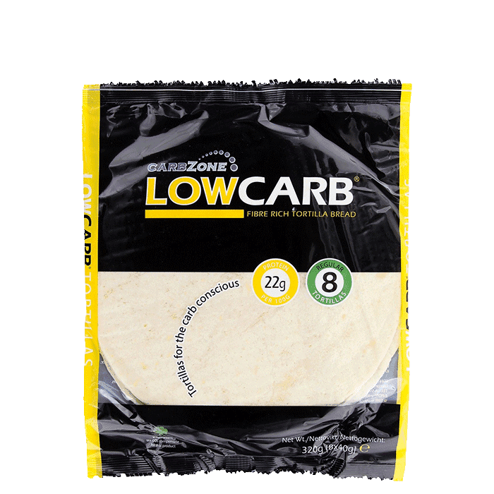Low Carb Tortilla Small 320 g – från Carbzone – 69 kr – hos Bodystore