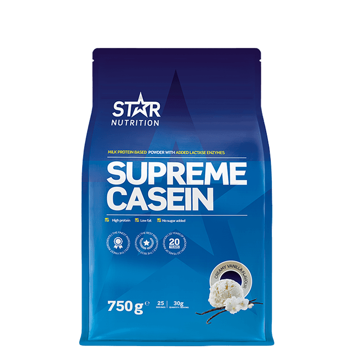 Supreme Kasein 750 g – från Star Nutrition – 279 kr – hos Bodystore