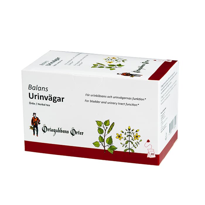 Balans Urinvägar 20 Tepåsar – från Örtagubben – 89 kr – hos Bodystore