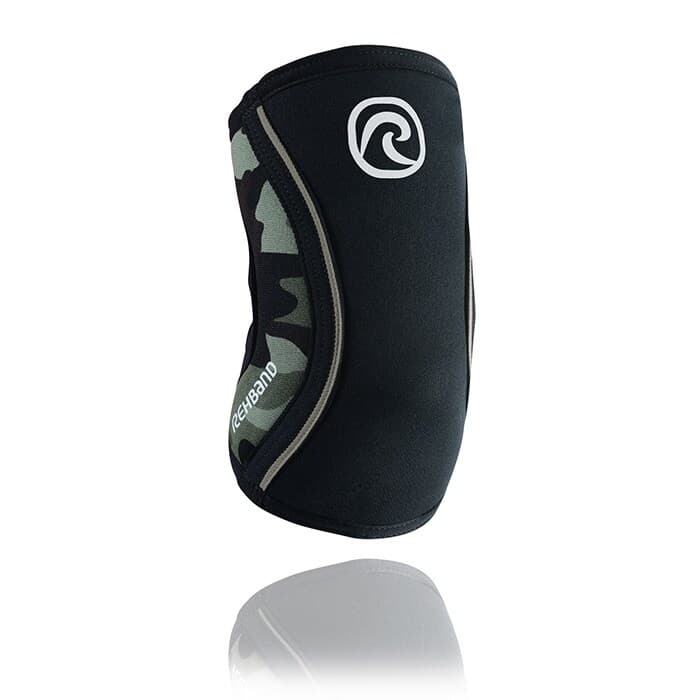 RX Armbågsskydd 5mm Svart/Camo – från Rehband – 449 kr – hos Bodystore