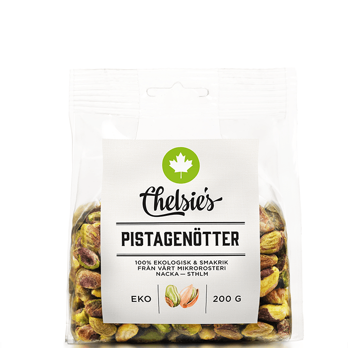 Pistagenötter 200 g från Chelsie s Organic Gourmet Prod – köp hos Bodystore