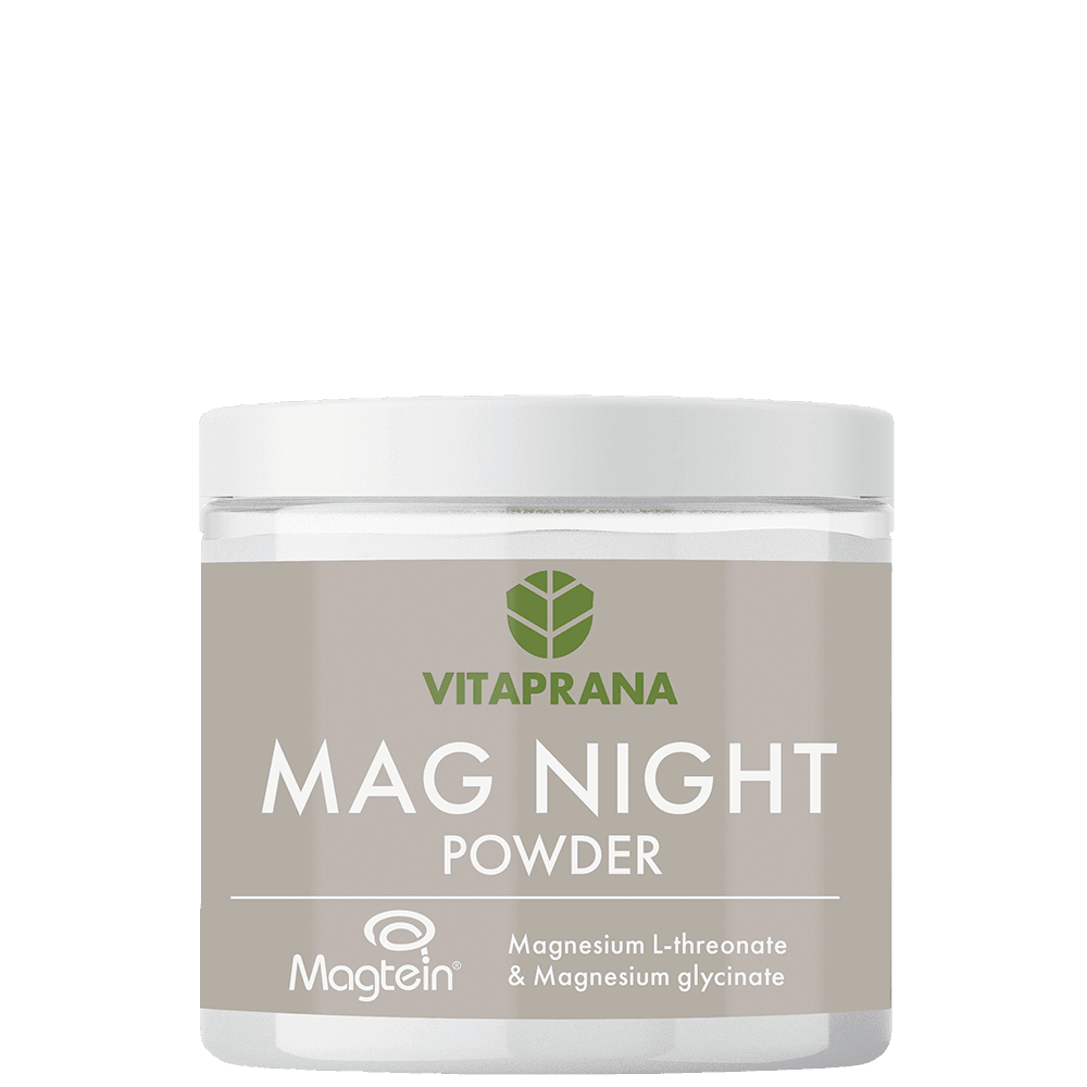 Magnesium Night Powder 90 g – från Vitaprana – 389 kr – hos Bodystore