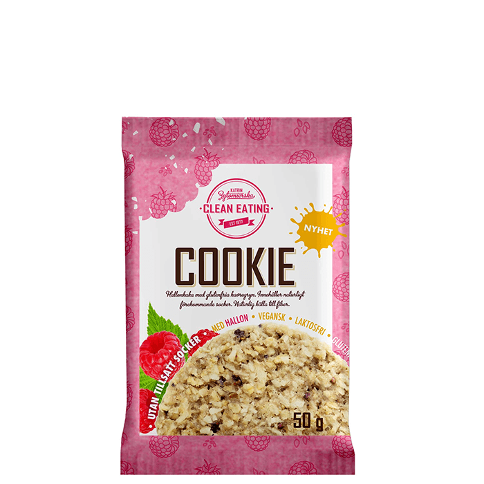 Cookie Hallon 50 g – från Clean Eating – 17 kr – hos Bodystore